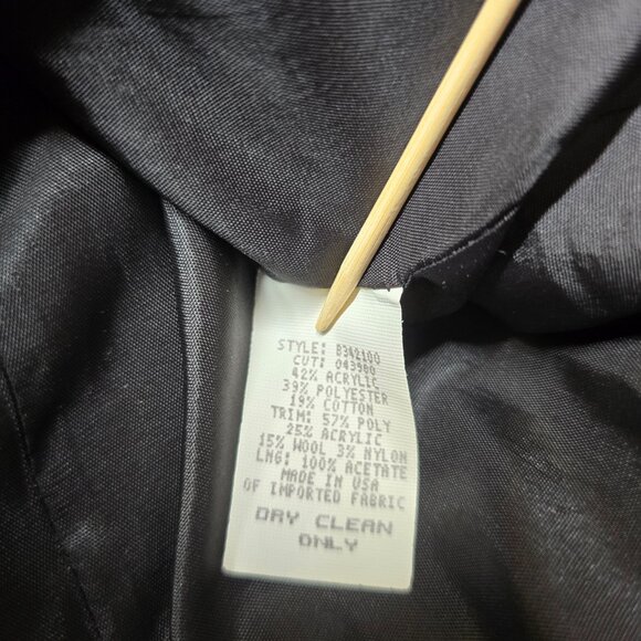 BETS by Canvasbacks Lined Patchwork Design Vest Size XL Wood Buttons USA (MM-3) - Picture 14 of 14